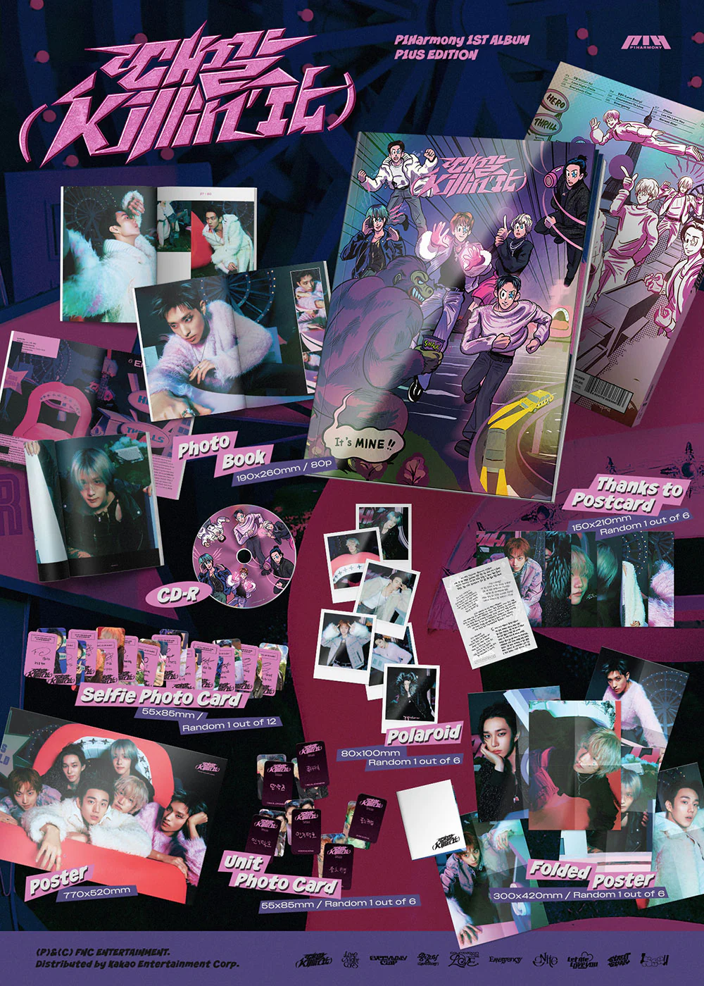 P1Harmony - Killin’ It [P1us Edition VER.] LIMITED - 1
